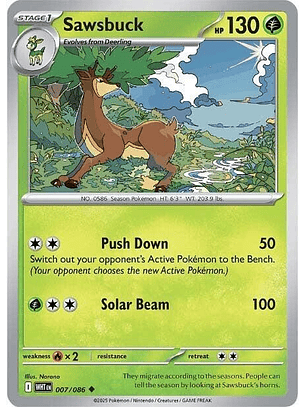 Sawsbuck - 007/086 - Uncommon - WHT