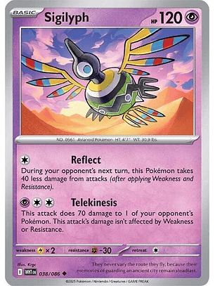 Sigilyph - 038/086 - Uncommon - WHT