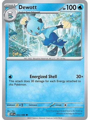 Dewott - 022/086 - Common - WHT