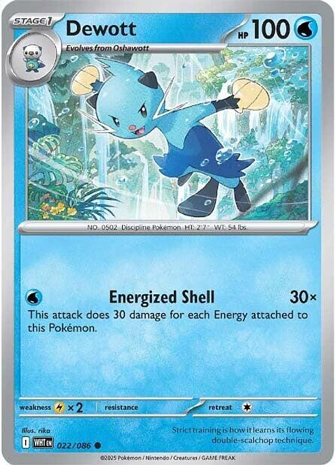 Dewott - 022/086 - Common - WHT