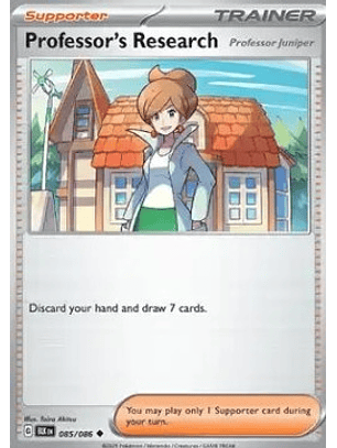 Professor's Research - 085/086 - Uncommon - BLK