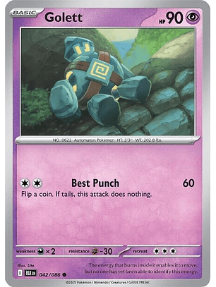 Golett - 042/086 - Common - BLK