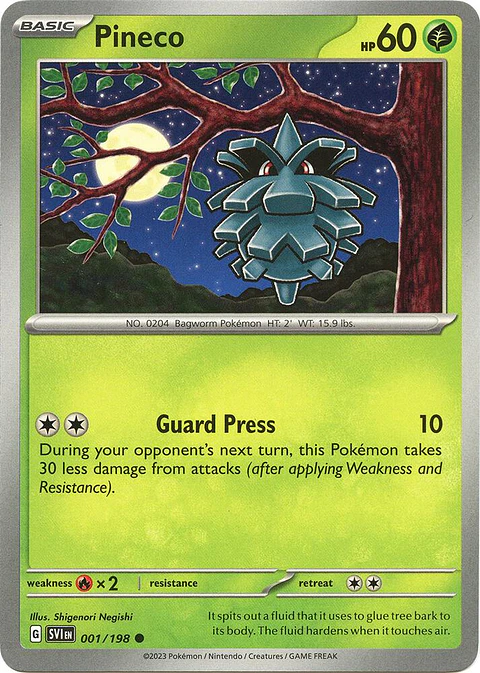 Pineco - 001/198 - Common - SVI
