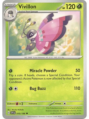 Vivillon - 010/198 - Uncommon - SVI