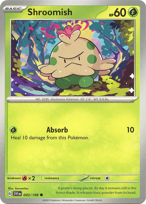 Shroomish - 003/198 - Common - SVI