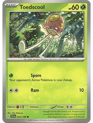Toedscool - 025/198 - Common - SVI