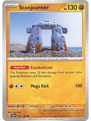 Stonjourner -  121/198 - Uncommon - SVI