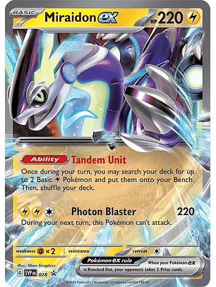 Miraidon ex - 028 - Promo - SVP