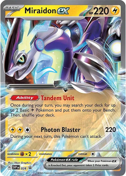 Miraidon ex - 028 - Promo - SVP