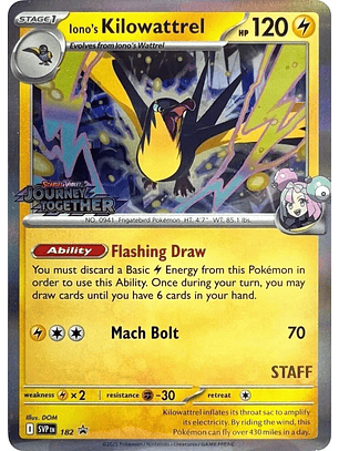 Iono's kilowattrel - 182 - Promo - SVP
