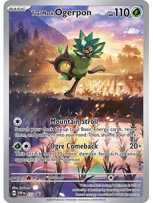 Teal Mask Ogerpon - 123 - Promo - SVP