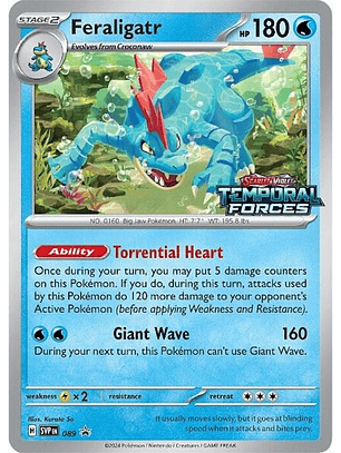 Feraligatr - 089 - Promo - SVP