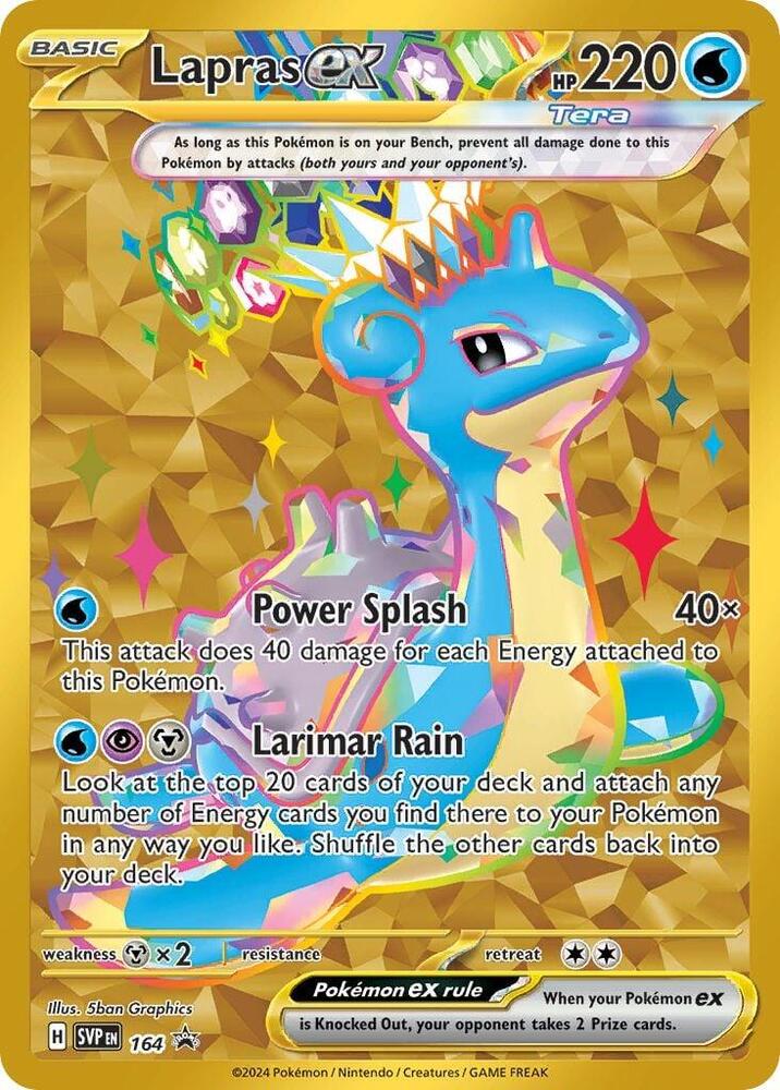 Lapras ex - 164 - Promo - SVI 1