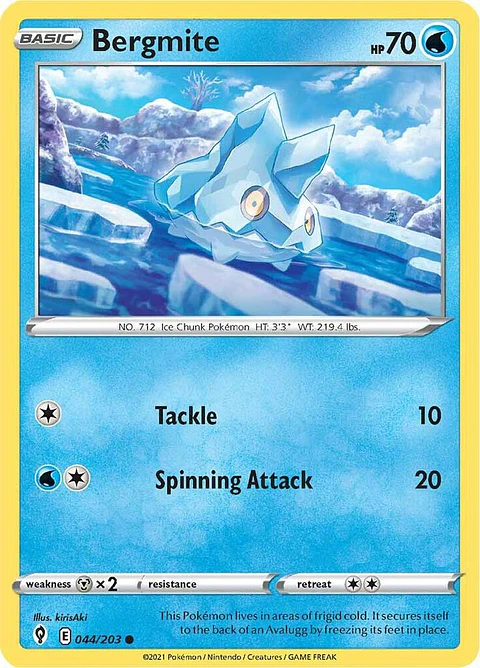 Bergmite - 044/203 - Common - ESK