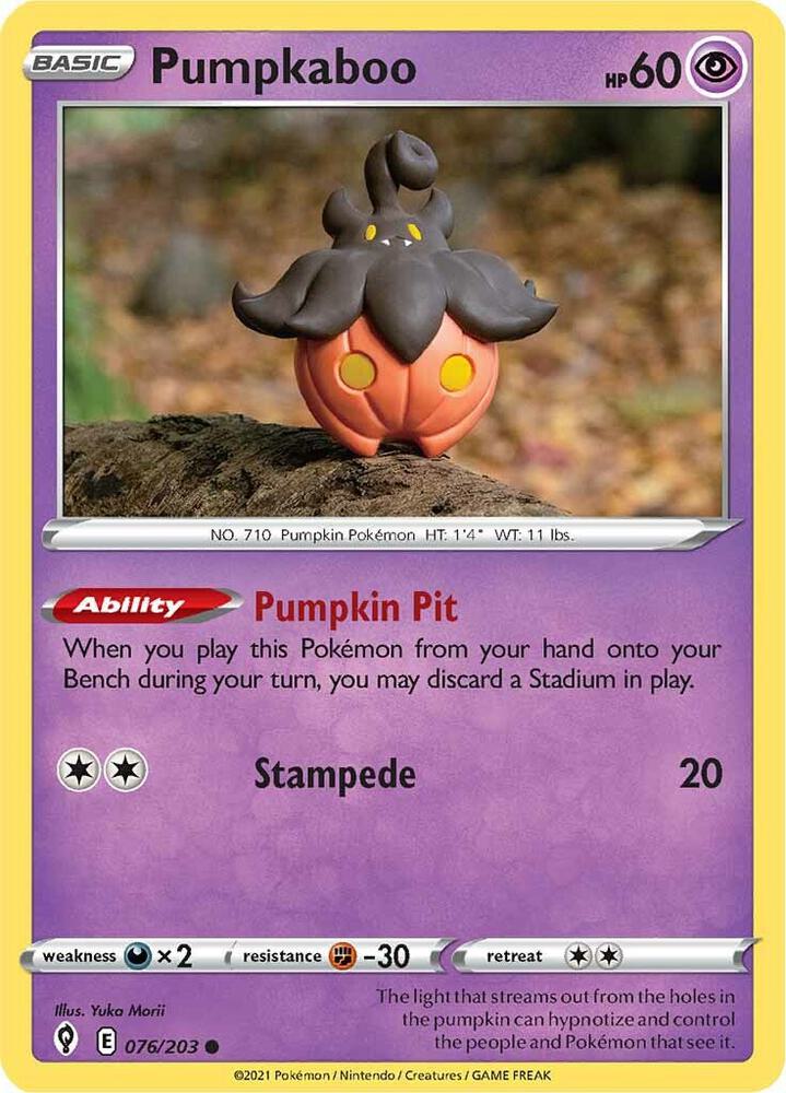 Pumpkaboo - 076/203 - Common - ESK 1