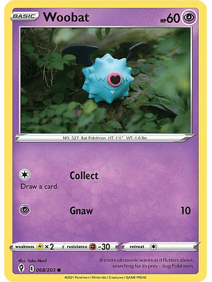 Woobat Woobat - 068/203 - Common - ESK