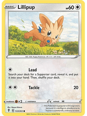 Lillipup - 133/203 - Common - ESK
