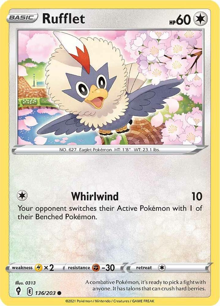 Rufflet - 136/203 - Common - ESK 1