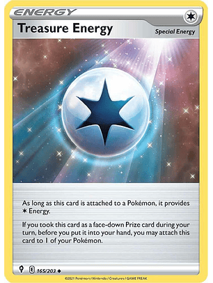 Treasure energy - 165/203 - Uncommon - ESK