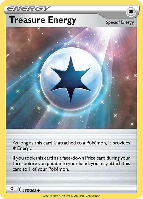 Treasure energy - 165/203 - Uncommon - ESK