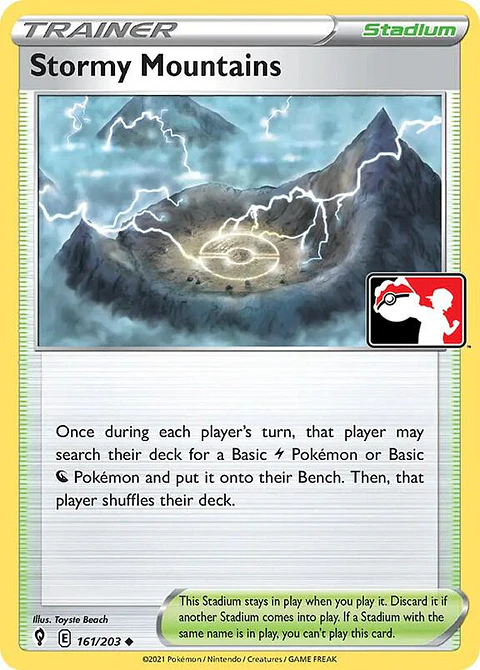 Stormy Mountains - 161/203 - Uncommon - ESK
