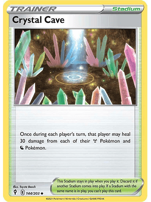 Crystal Cave - 144/203 - Uncommon - ESK