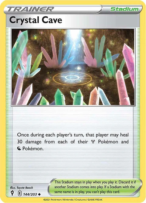 Crystal Cave - 144/203 - Uncommon - ESK