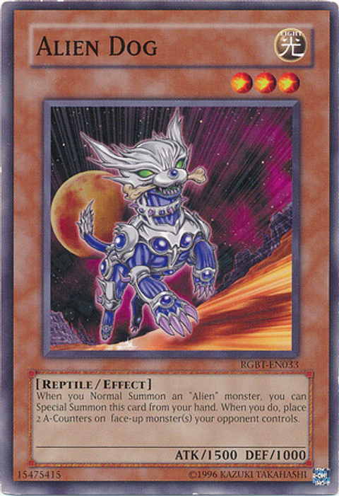 Alien Dog - RGBT-EN033 - Common