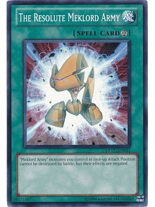 The Resolute Meklord Army - EXVC-EN051 - Common