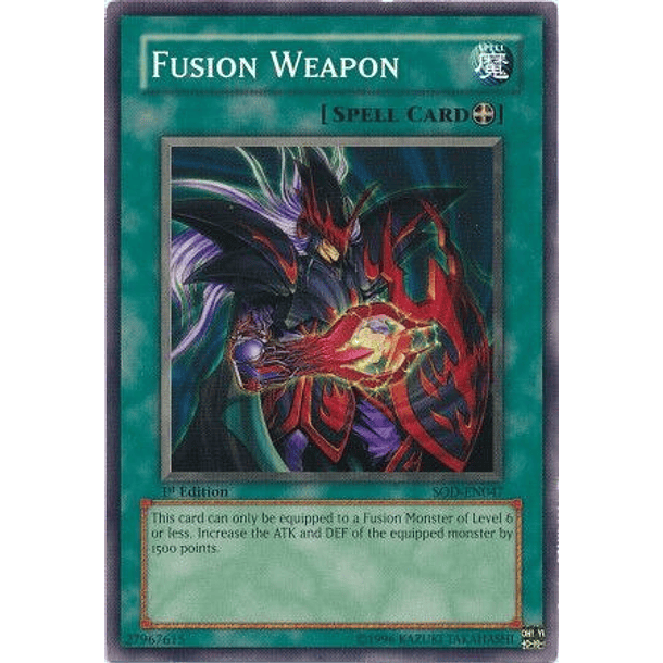 Fusion Weapon - SOD-EN047 - Common