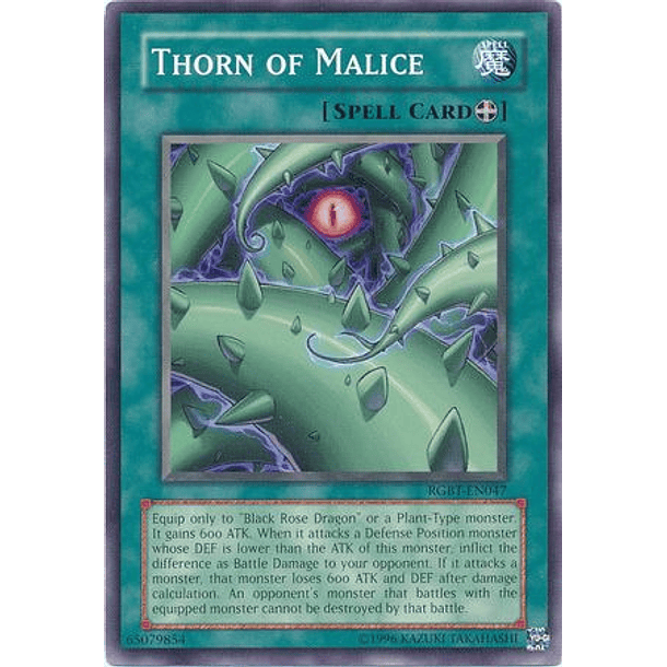 Thorn of Malice - RGBT-EN047 - Common