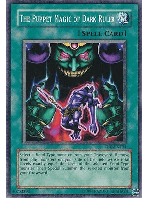 The Puppet Magic of Dark Ruler - DB2-EN134 - Common