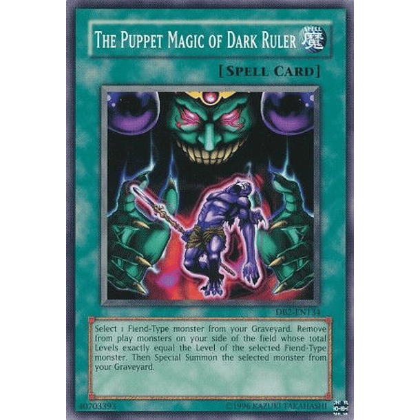 The Puppet Magic of Dark Ruler - DB2-EN134 - Common