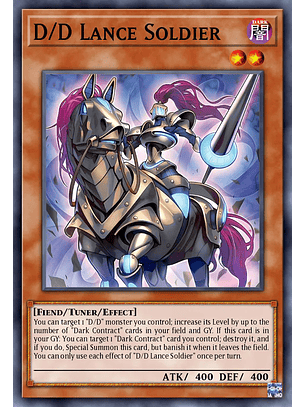 D/D Lance Soldier - DOOD-EN001 - Common 