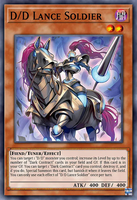 D/D Lance Soldier - DOOD-EN001 - Common 