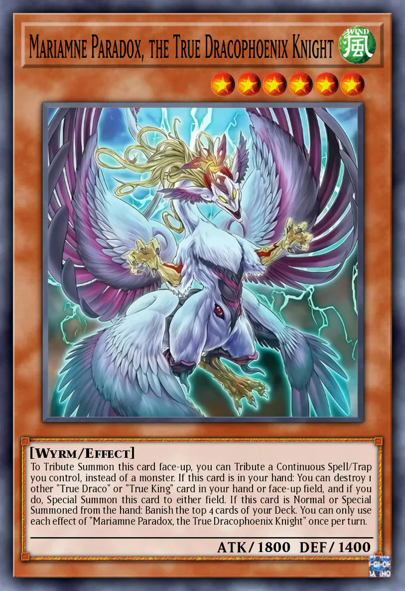 Mariamne Paradox, the True Dracophoenix Knight - DOOD-EN019 - Common  2