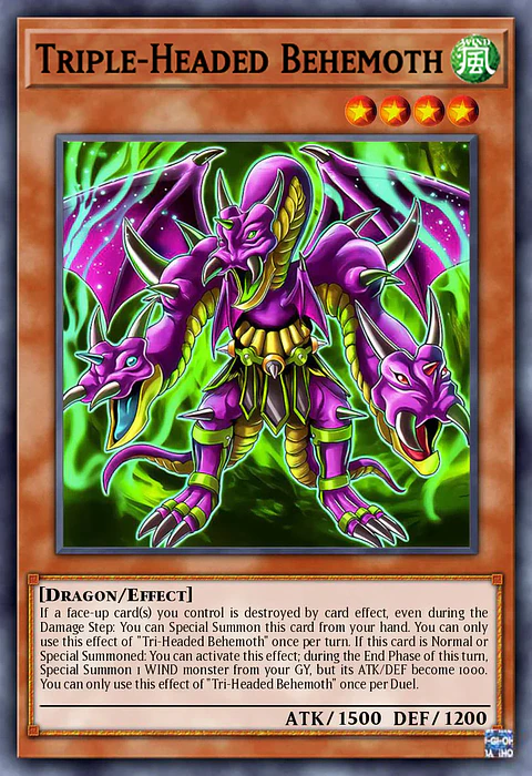 Triple-Headed Behemoth - DOOD-EN029 - Common 