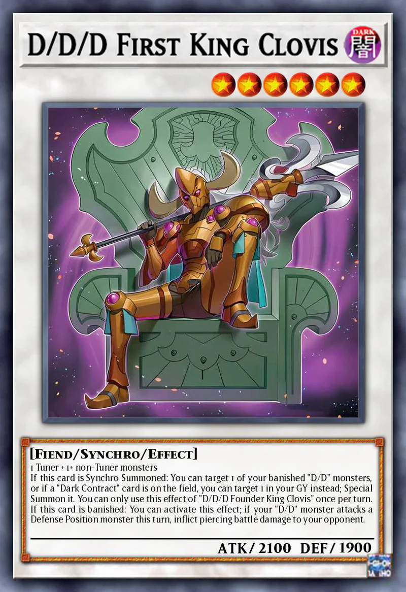 D/D/D First King Clovis - DOOD-EN038 - Common  2