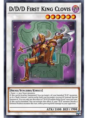 D/D/D First King Clovis - DOOD-EN038 - Common 