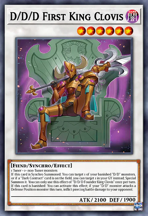 D/D/D First King Clovis - DOOD-EN038 - Common 