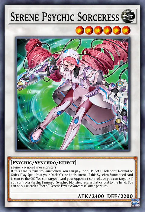 Serene Psychic Sorceress - DOOD-EN042 - Common 