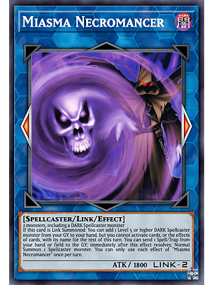 Miasma Necromancer - DOOD-EN052 - Common 