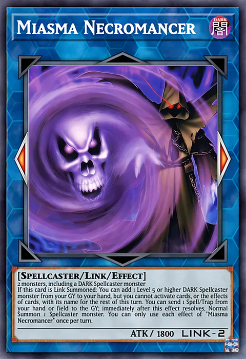 Miasma Necromancer - DOOD-EN052 - Common 
