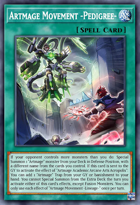 Artmage Movement -Pedigree- - DOOD-EN060 - Common 
