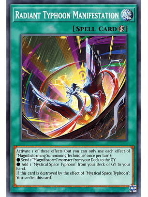 Radiant Typhoon Manifestation - DOOD-EN062 - Common 