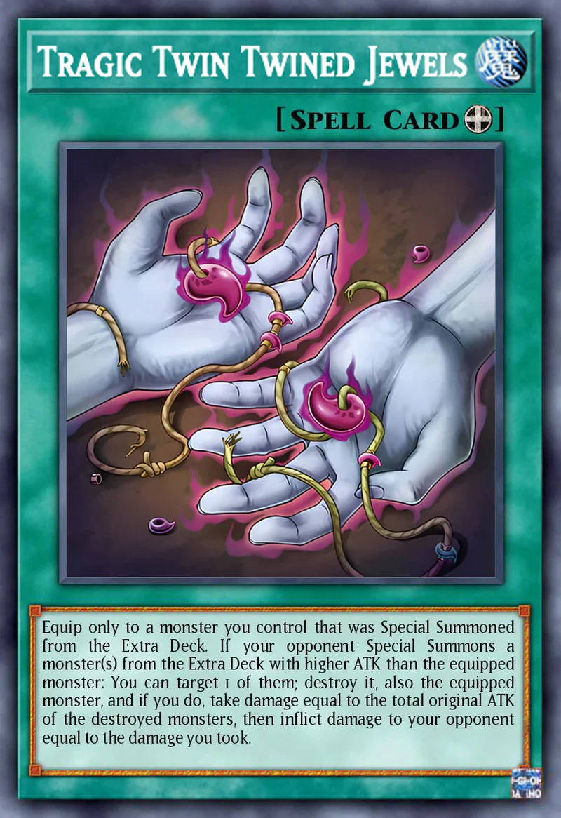 Tragic Twin Twined Jewels - DOOD-EN071 - Common  2