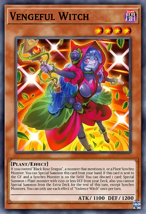 Vengeful Witch - DOOD-EN004 - Super Rare