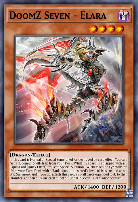 DoomZ VII Seven - Elara - DOOD-EN010 - Super Rare