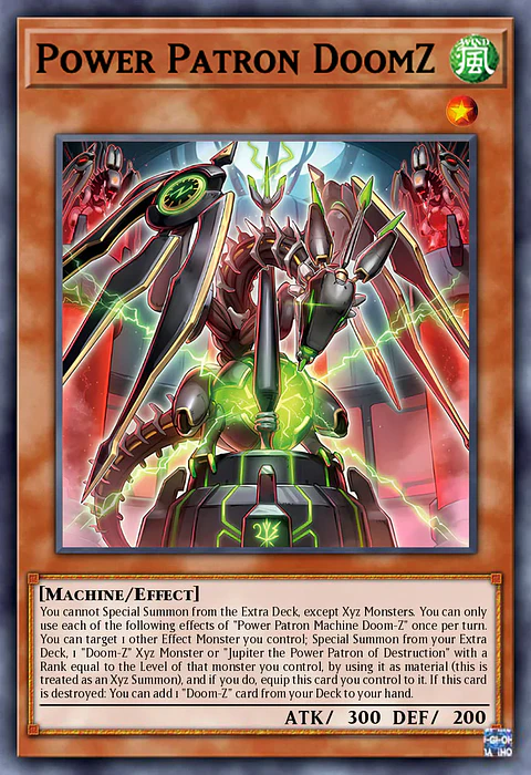 Power Patron DoomZ - DOOD-EN011 - Super Rare 