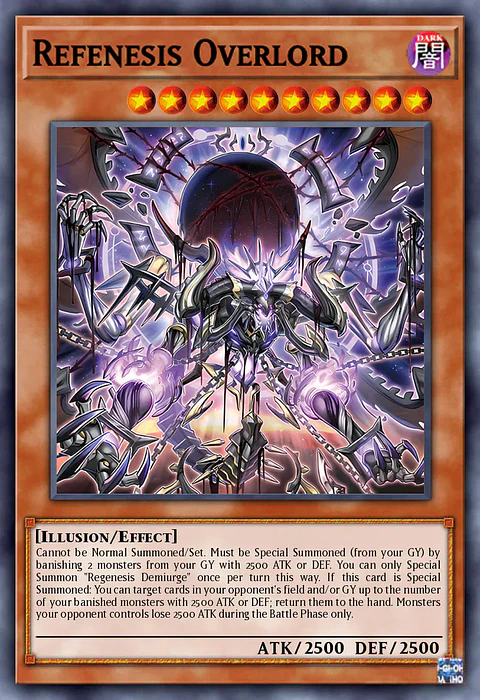 Regenesis Overlord - DOOD-EN022 - Super Rare 